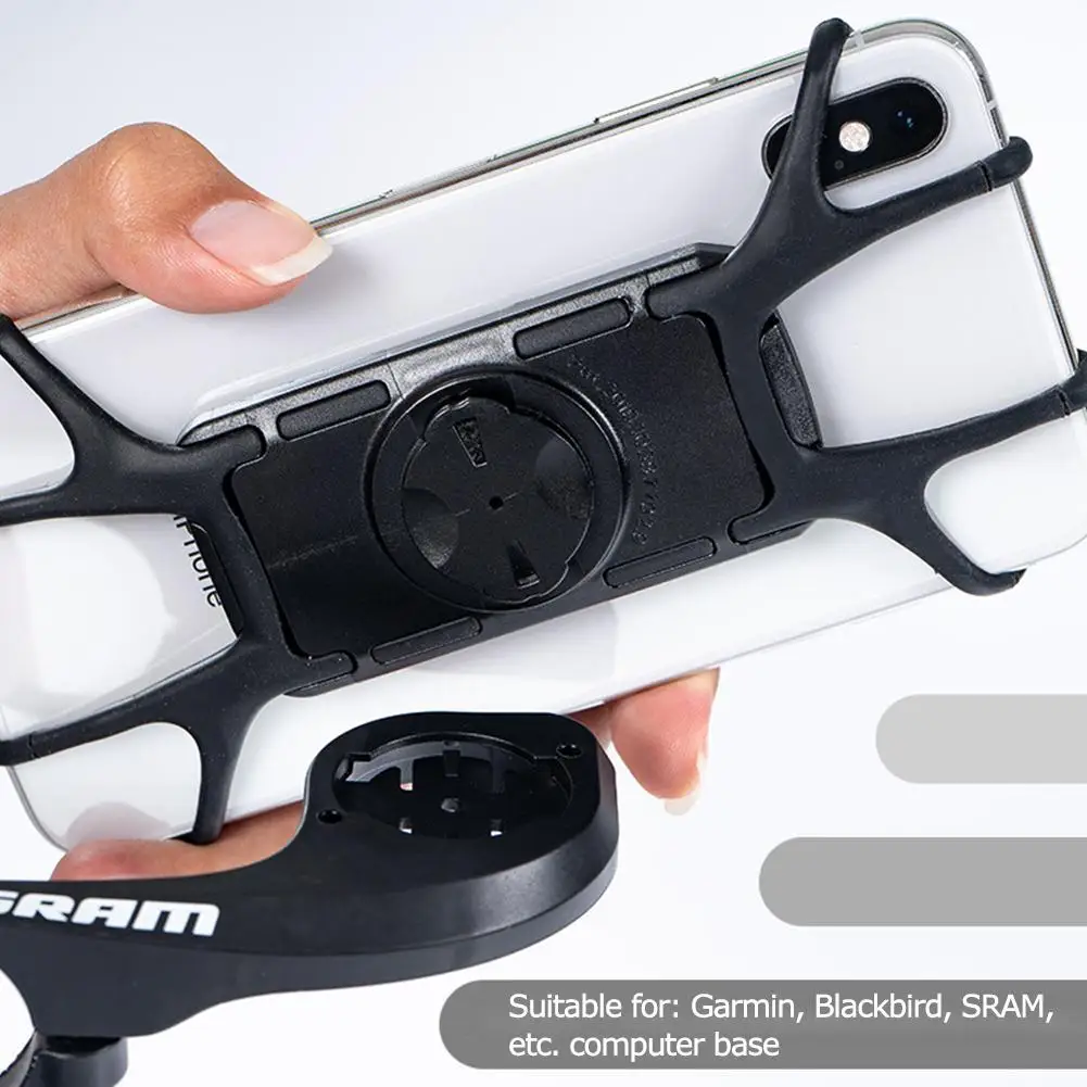 Sram Garmin Fahrrad-Handyhalterung, Fahrrad-Telefonhalterung, Silikon-Handyhalterung für Motorräder, stoßfest