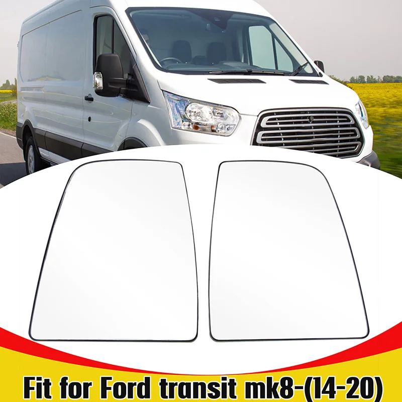 Rhyming Seitenspiegelglas beheizt für Ford Transit MK8 VIII 2014-2020 Rückspiegelglas, sauberer Ersatz