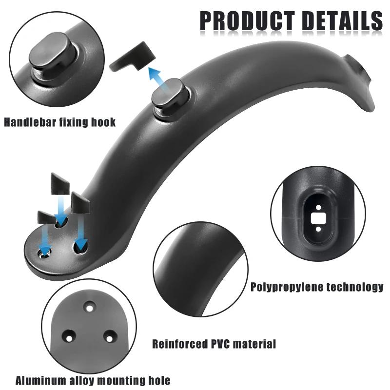 Xiaomi Mijia MI M365 1S M187 Pro E-Scooter Reifen Splash Kotflügel – Bild 2