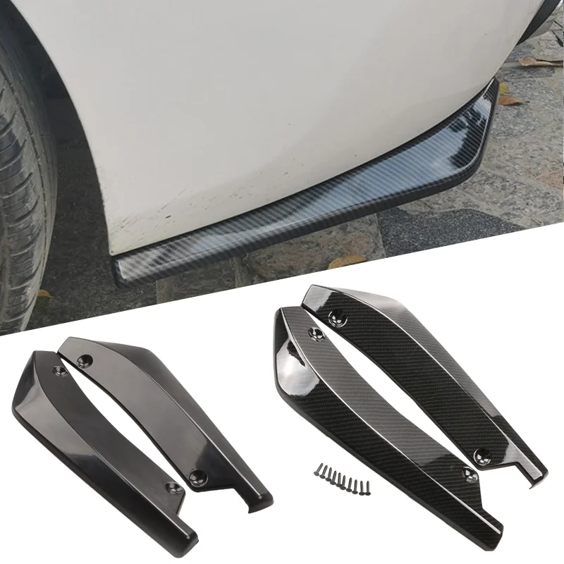 Universal Heckstoßstangenschutz Diffusor Spoiler Splitter für Audi Q5 Q7 BMW f31 X5 E70 Passat B7 Mazda 6