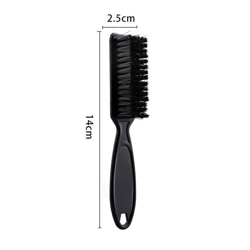 Sechs Farben Kleine Bart Styling Pinsel Logo Professionelle Rasur Bart Pinsel Barber Vintage Öl Kopf Form