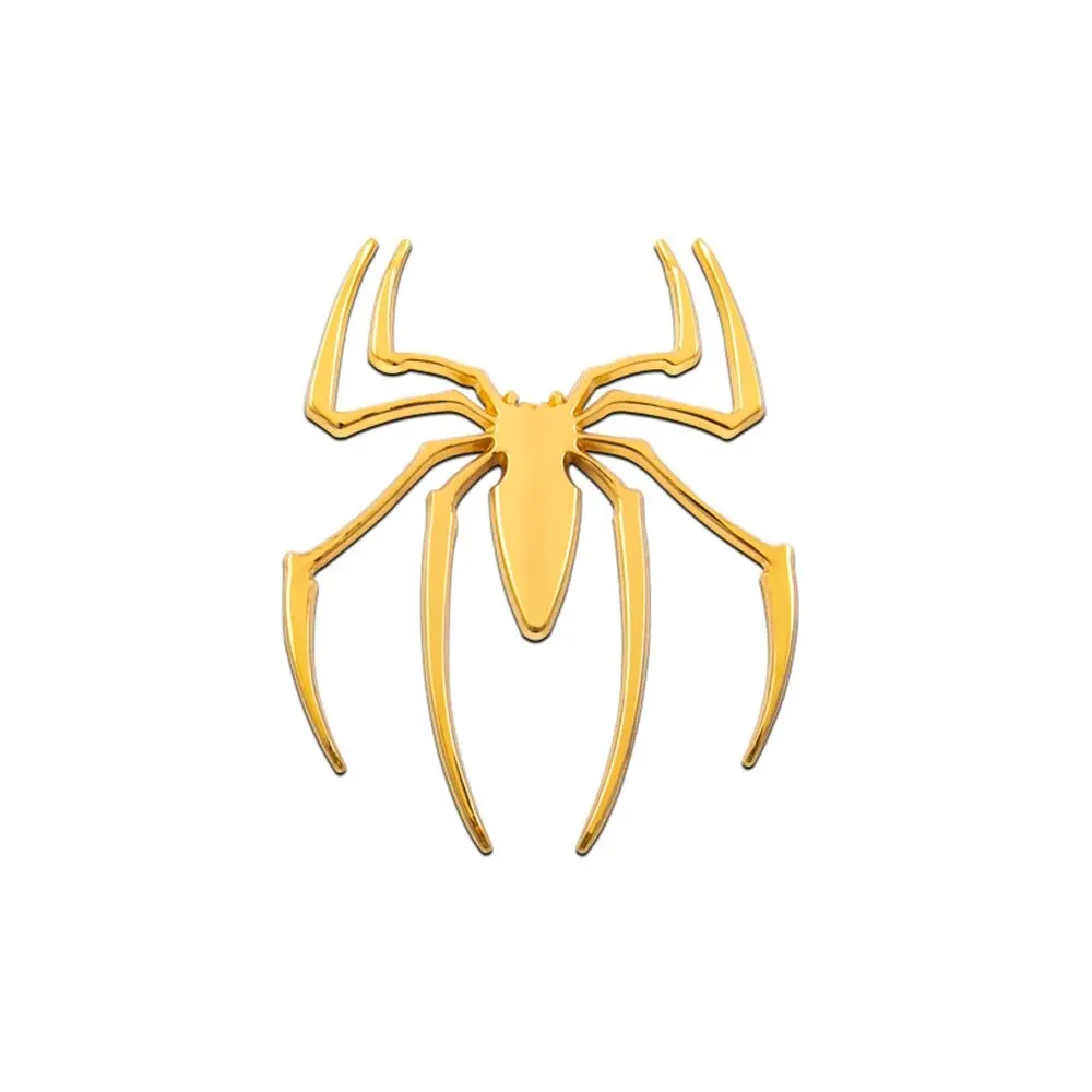 Universal 3D Metall Auto Aufkleber Spinne Auto Logo Chrom Abzeichen Auto Emblem Aufkleber Auto Styling