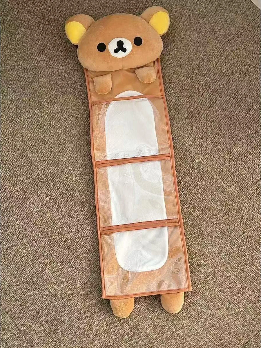 Kawaii Wandbehang Aufbewahrungstasche Cartoon Bär Tür Hängetasche Große Kapazität Kleinigkeiten