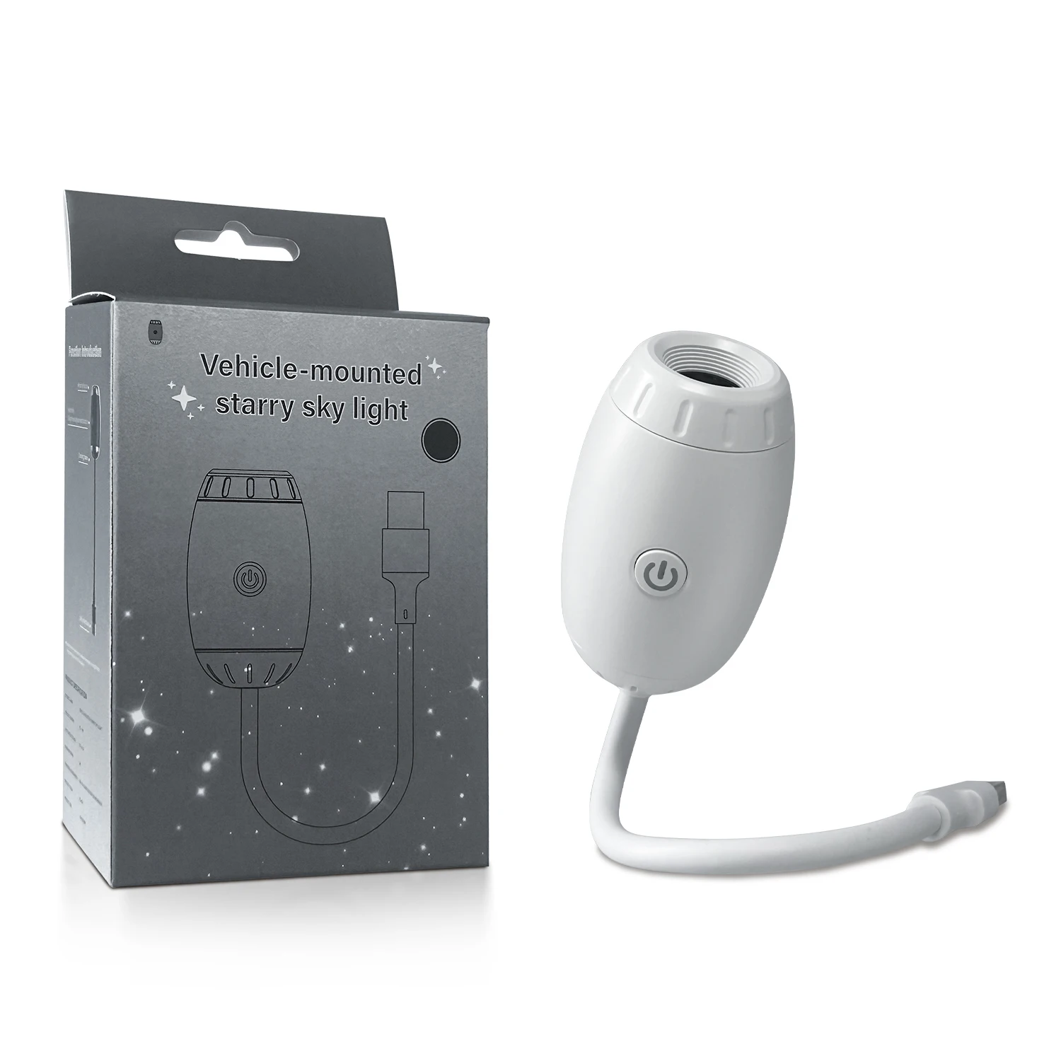 USB Auto-Ambiente-Projektor-Licht Auto-Innenraum-Ambientebeleuchtung – Bild 6