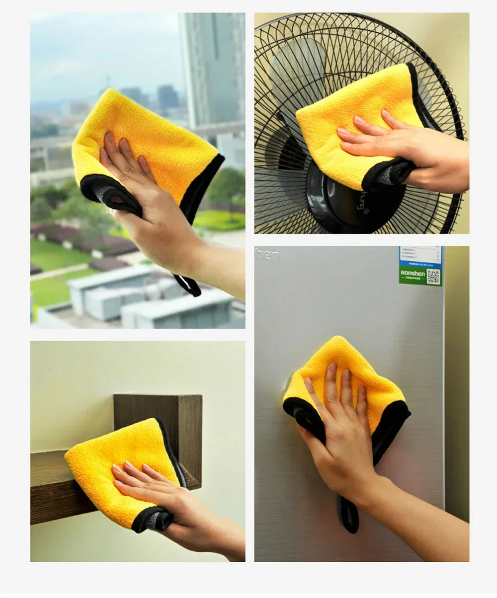 Auto Waschen Mikrofaser Handtuch 30*30CM / 30*60cm auto Reinigung – Bild 5