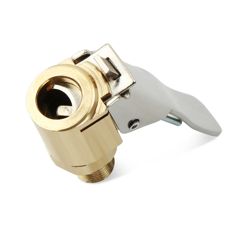Auto Auto Messing 8mm Reifen Rad Reifen Luftfutter Inflator Pumpe – Bild 3