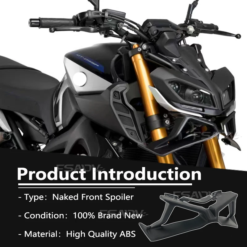 Yamaha MT-09 MT09 SP 2017-2020 2019 Motorrad Abtrieb Nackt Frontal – Bild 2