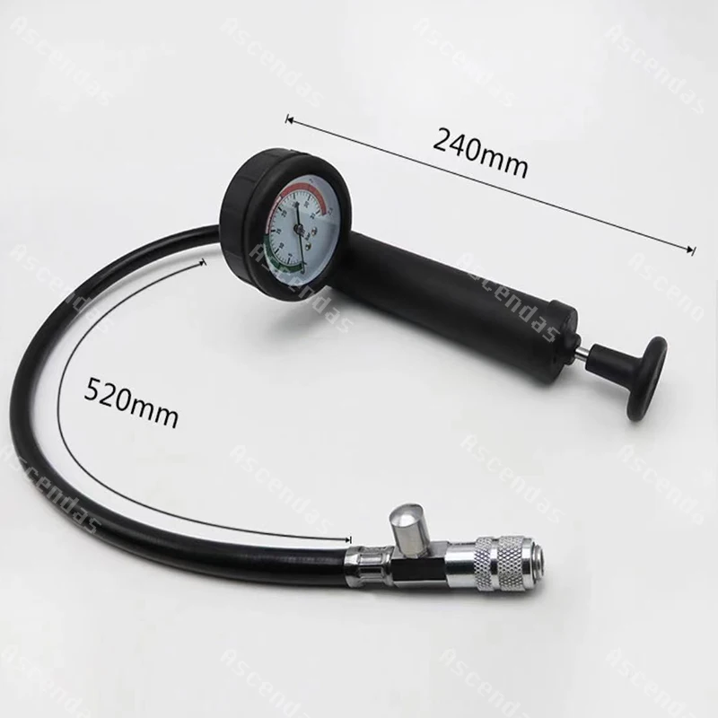 Wasser Tank Leck Detektor Stoßfest Zifferblatt Auto Manometer Tester – Bild 5