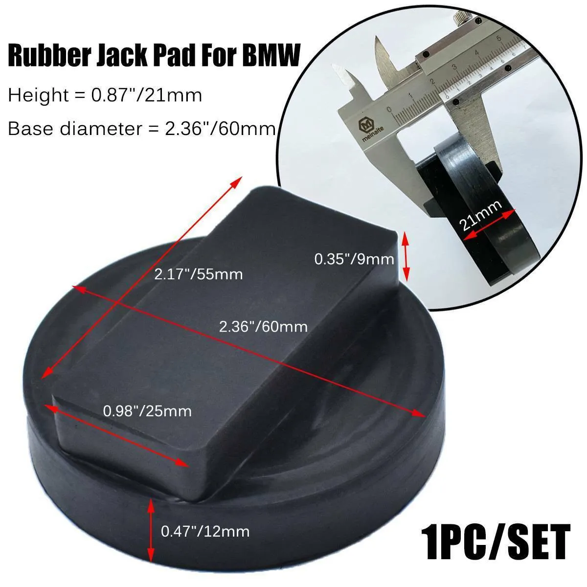 Universal Gummi Auto Lift Jacking Pad Lift Schutz Adapter FÜR BMW E46 – Bild 3