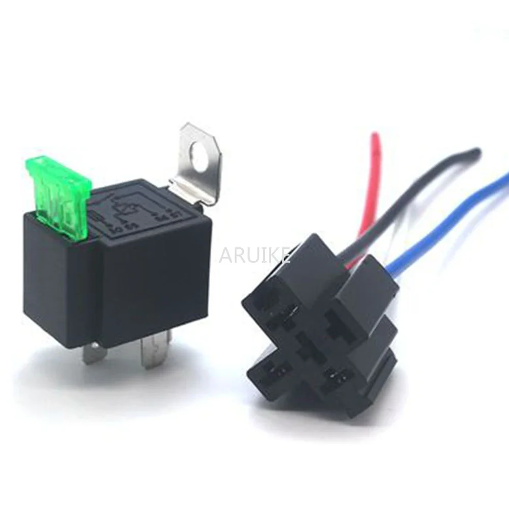 12 V DC 4-poliges Auto-Automotive-Sicherungsrelais 30 A normalerweise – Bild 3