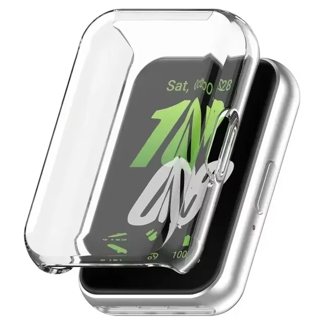 Hülle für Samsung Galaxy Fit3, Displayschutzfolie, TPU, vollständige Abdeckung, Schutzhülle für Samsung Galaxy