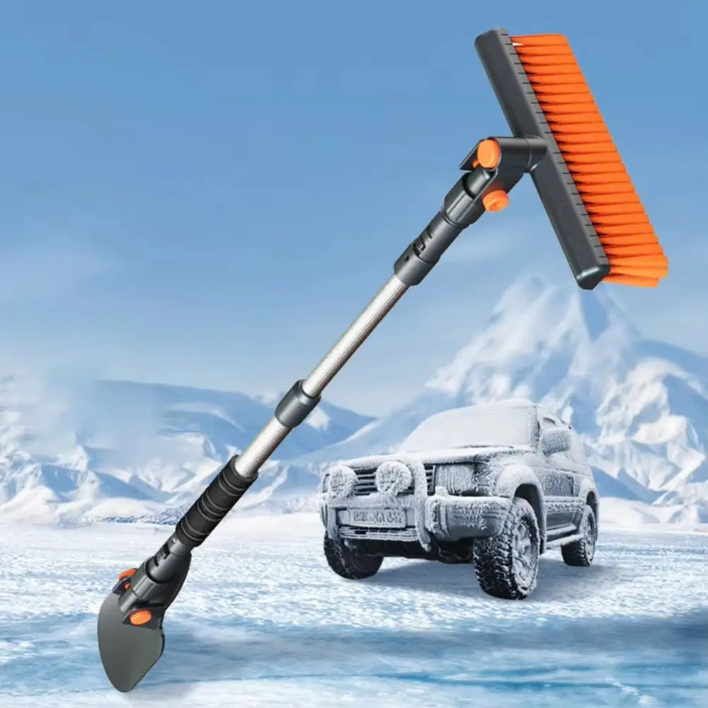 Ausziehbarer Auto-Schaber, einziehbare multifunktionale Schneebürste – Bild 4