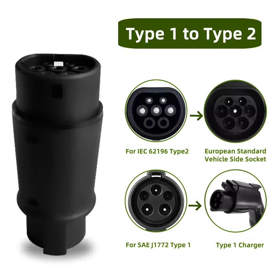 EV-Ladegerät-Adapter für Typ1 auf Typ2 Elektroauto-Adapter – Bild 5