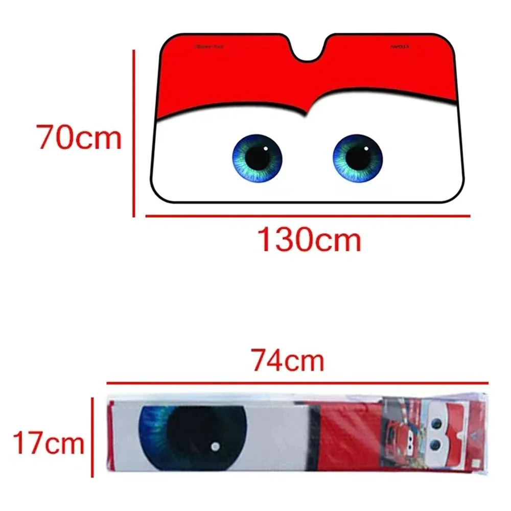 Auto-Sonnenschutz, 4 Farben, Augen, beheizter – Bild 5