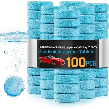 Auto-Scheibenwaschflüssigkeit, konzentrierte Tabletten, solide Brause-Wischer-Tablette für die Reinigung