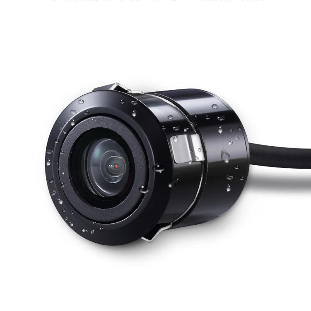Auto-Rückfahrkamera, 4 LEDs, Nachtsicht, Rückfahr-Auto-Parkenmonitor, CCD, IP68, wasserdicht, 140 Grad