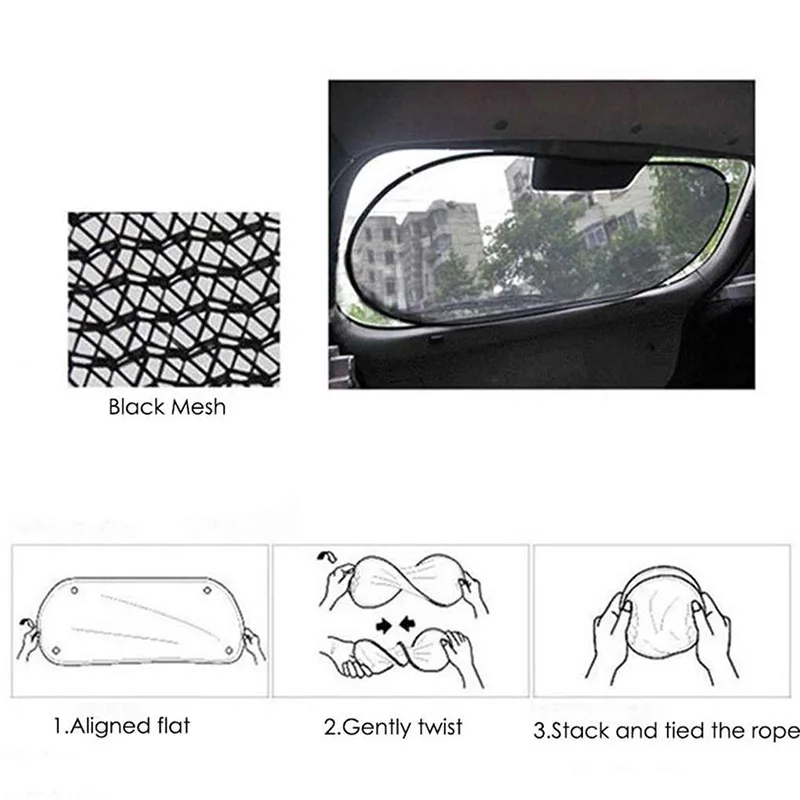 Auto Hinten Sonnenschutz Fahrzeug Schild Visier Schutz Zurück Auto – Bild 6
