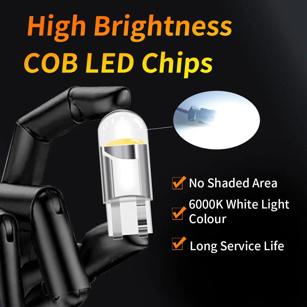 Rot Gelb Weiß W5W T10 WY5W 192 194 168 LED Auto Lampen (10 Stück) – Bild 4
