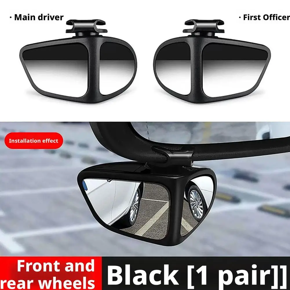 Auto-Rückspiegel, toter Winkel, Vorder- und Hinterräder, 360° ° – Bild 2