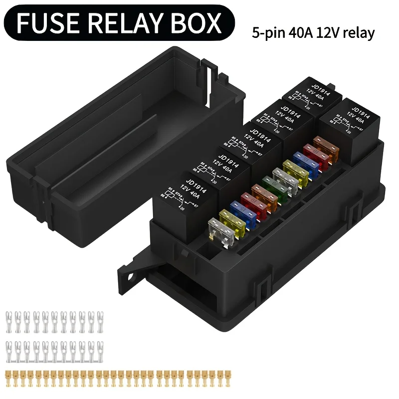 Sicherungskasten 12V Auto 11-Wege-Sicherung Relaiskastenblock mit 12V – Bild 5