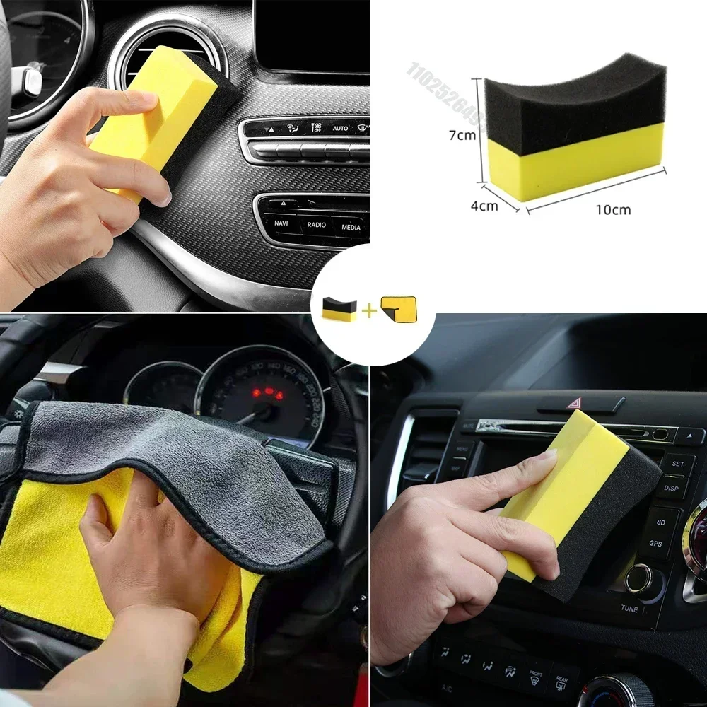 Auto-Radreinigungsschwamm Reifenwaschschwamm Wasseraufnahmeschwamm – Bild 3