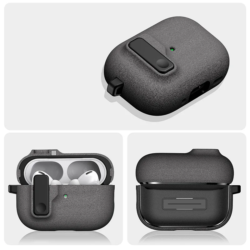 Schutzhülle für AirPods Pro 2, luxuriöse Kopfhörer-Abdeckung für Apple – Bild 2