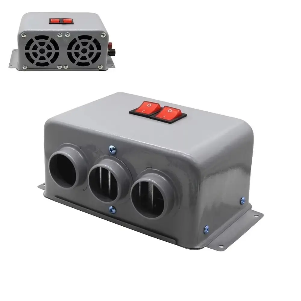 12 V/24 V Autoheizung, 3 Löcher, 600 W-800 W, elektrischer Heizlüfter – Bild 2