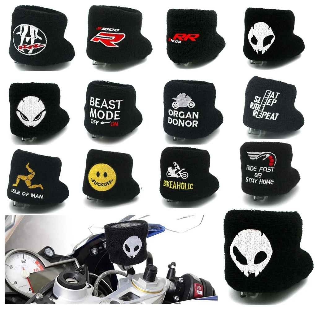 Motorrad Front Flüssigkeit Öl Brems Reservoir Abdeckung Socken Für M1000RR S1000RR HP4 S1000R S1000XR R1200