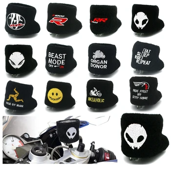 Motorrad Front Flüssigkeit Öl Brems Reservoir Abdeckung Socken Für M1000RR S1000RR HP4 S1000R S1000XR R1200