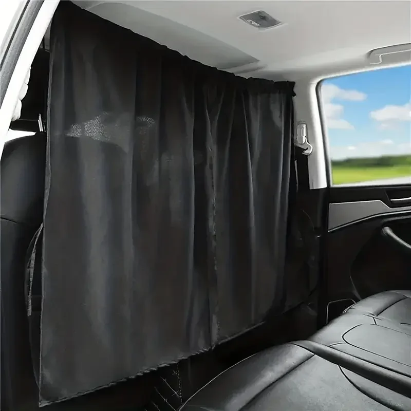 Auto Privatsphäre Vorhänge Sonnenschutz Isolation Privatsphäre Vorhang Auto Klimaanlage Teiler (2 Stück)