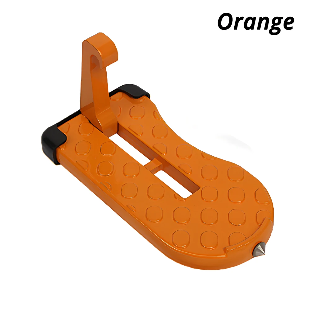 Auto Faltbare Auto Dach Rack Tür Schritt Multifunktions Universal Latch Haken Fuß Pedal Aluminium Legierung