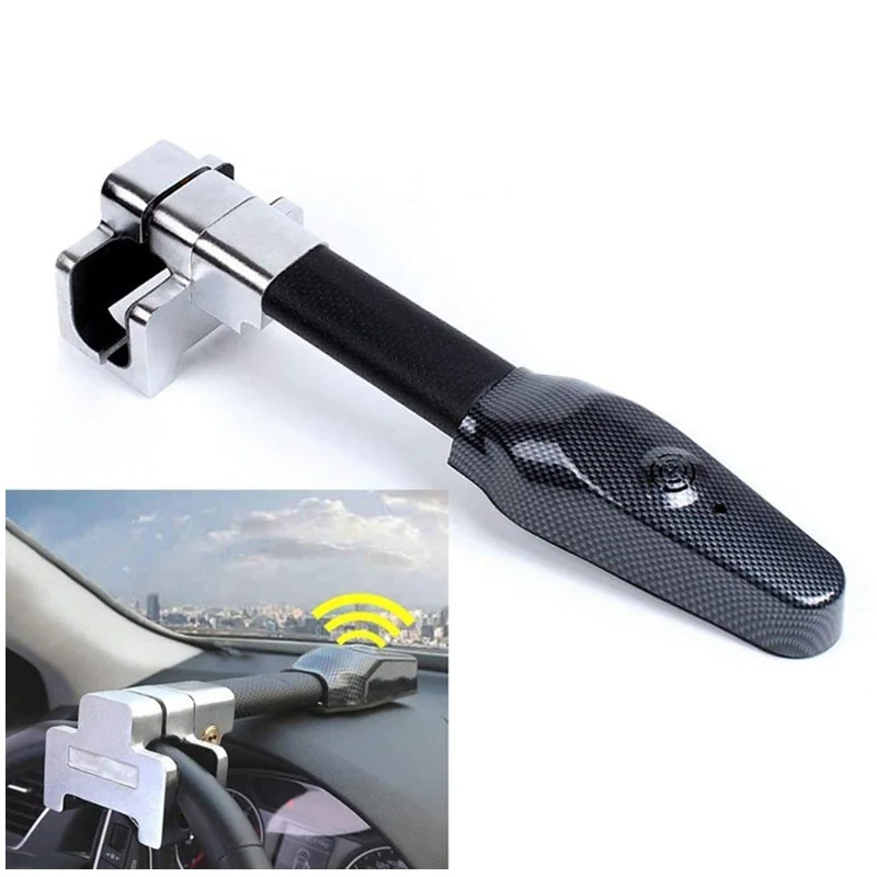 Universal Auto Anti-diebstahl Sicherheit Alarm Lock Auto Lenkrad – Bild 2