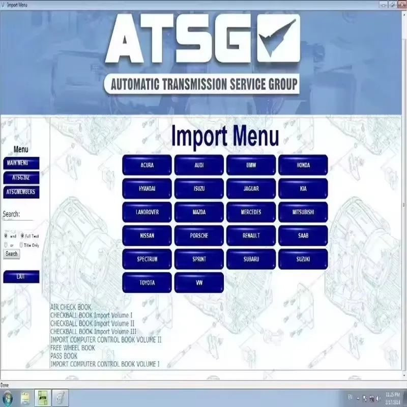 ATSG 2017 Auto-Reparatursoftware ATSG Automatic Transmissions Service – Bild 2