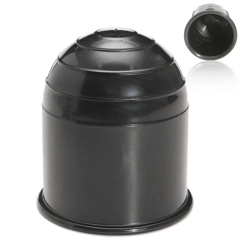 Universal 50mm Anhänger Zubehör schwarz Anhänger Kugel abdeckung Abschlepp stange Kugel abdeckung Kappe