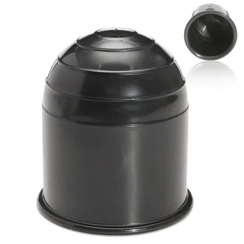 Universal 50mm Anhänger Zubehör schwarz Anhänger Kugel abdeckung Abschlepp stange Kugel abdeckung Kappe