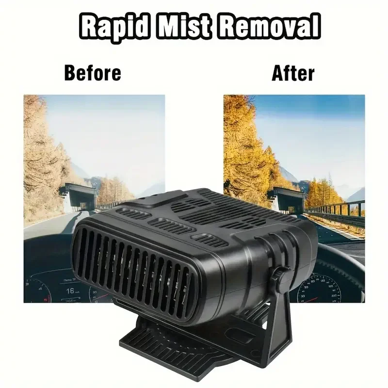 12V 24V Auto-Heizlüfter mit einstellbarem Winkel, Warm – Bild 2