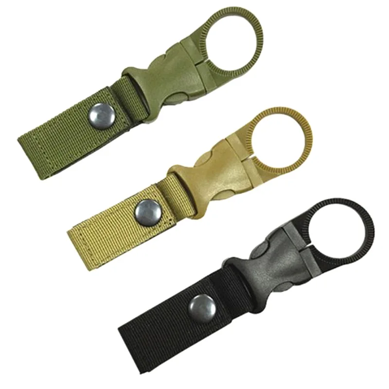 Gurtband Wasserflaschenhalter Klettern Karabiner Gürtel Rucksack – Bild 6