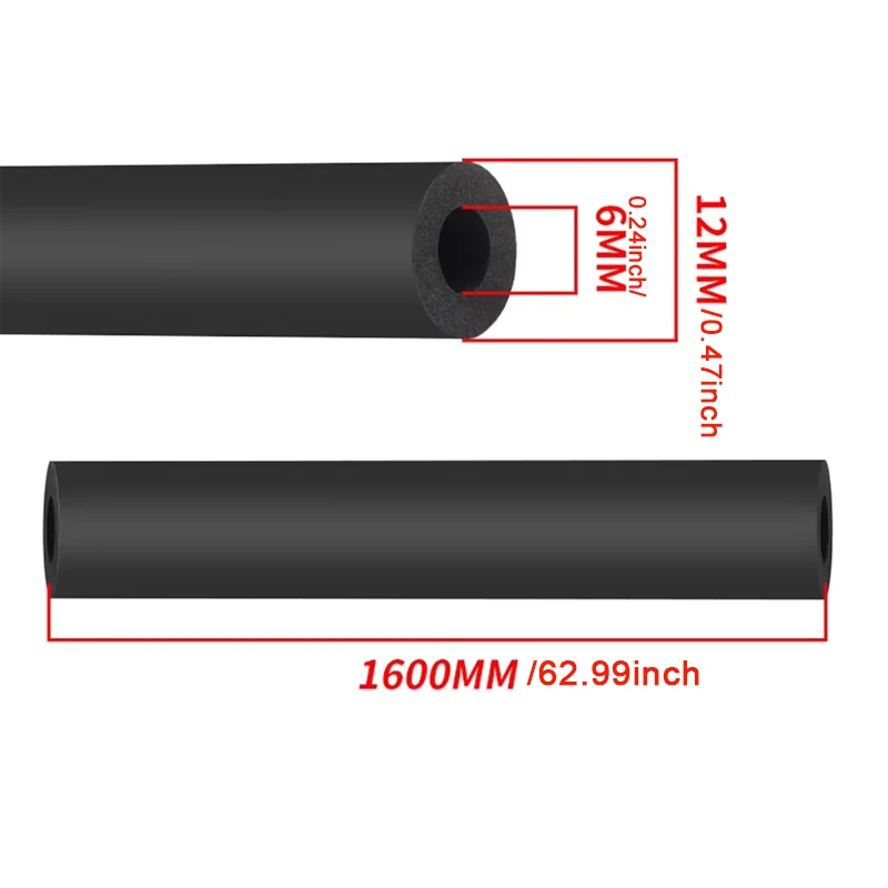 Fahrrad Rahmen Interne Gehäuse Dämpfer 6mm Schaum Hülse Fahrrad Kabel – Bild 3