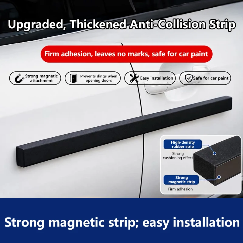 Magnetischer Autotürkantenschutz, Universeller Magnetischer Türstoßfänger für Parken