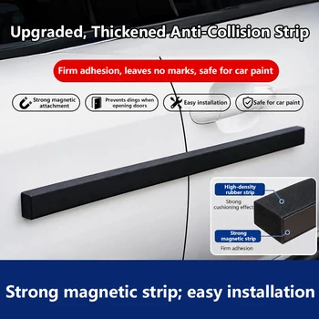 Magnetischer Autotürkantenschutz, Universeller Magnetischer Türstoßfänger für Parken