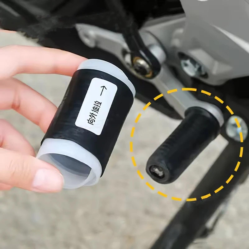 Motorrad Shift Schalthebel Abdeckung Anti Diebstahl Schuhe Silikon Selbst Schrumpfen Motorrad Reiten