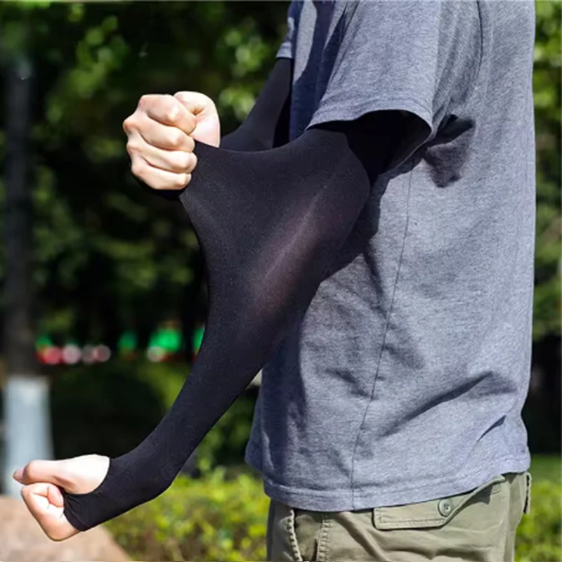 Armstulpen für Sonnenschutz, Ellenbogenstulpen für Herren und Damen – Bild 6