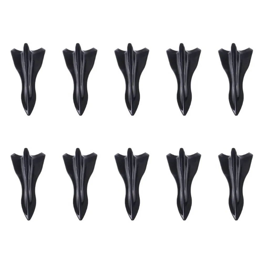 Universal PU Hinten Dach Shark Flossen Spoiler Flügel Kit Auto Dach Spoiler Stoßstange Spoiler (10 Stück)