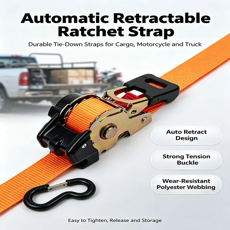 Automatisch Einziehbare Ratschengurte – Bild 5