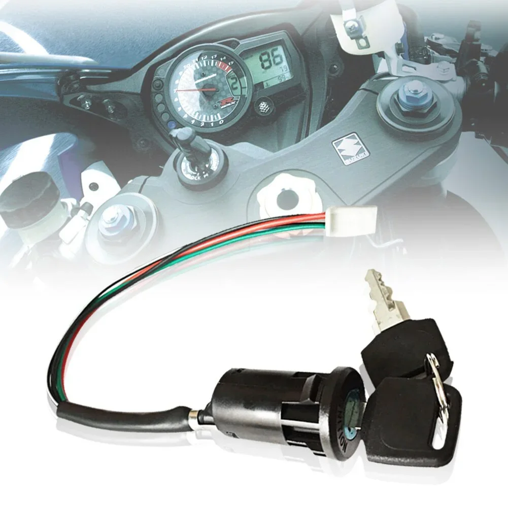 Universal zünd schalter drei Stromkabel Schlüssels chloss für Auto – Bild 6