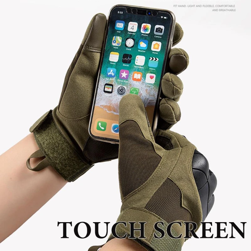 Motorradhandschuhe mit Touchscreen-Funktion, Atmungsaktive – Bild 3