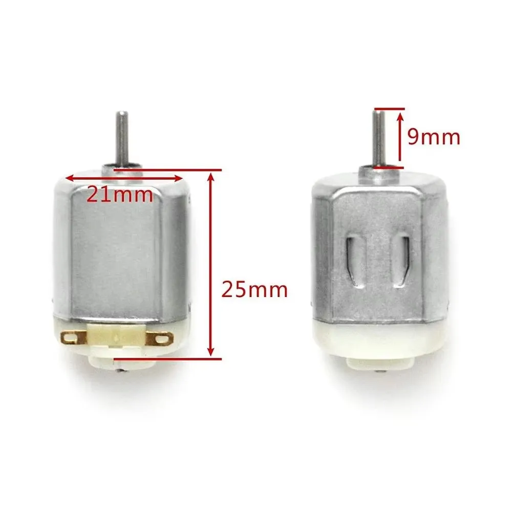 3V 0,2A 12000RPM R130 Mini Micro DC Motor für DIY Spielzeug Hobbies – Bild 2