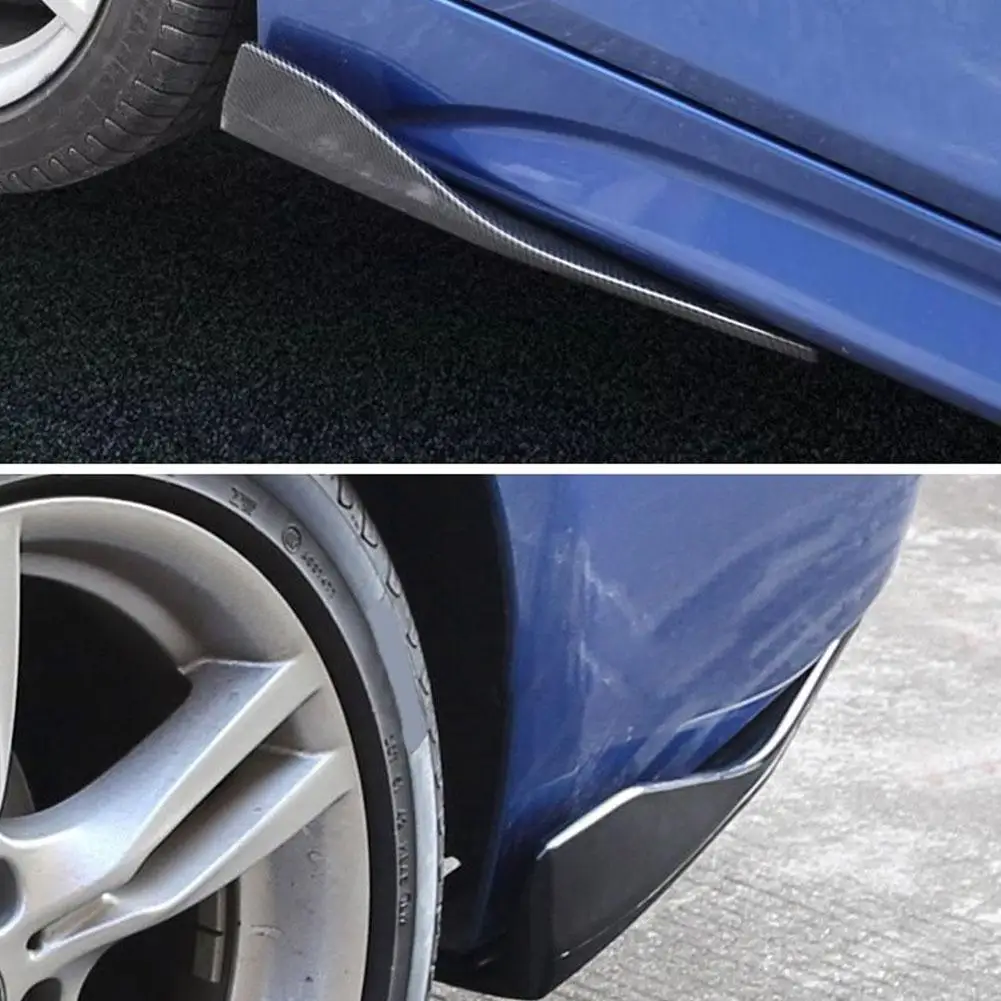 Universal Autovoorkant Rear Bumper Strip Lip Spoiler Diffuser Splitter – Bild 6