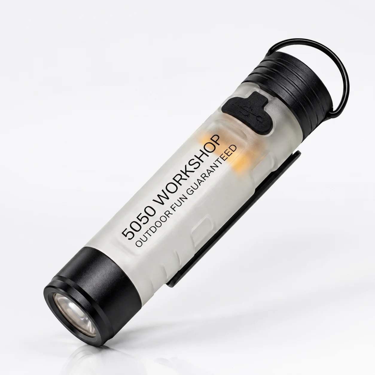 Mini 5050 Wiederaufladbare LED-Taschenlampe Clip-On Hutlicht – Bild 6