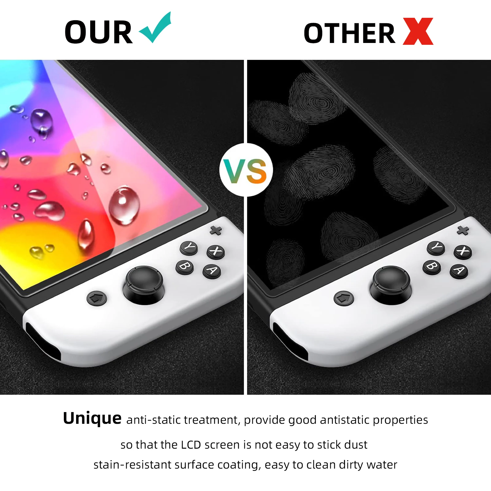 9H gehärtetes Glas für Nintendo Switch OLED Switch2 2 – Bild 6
